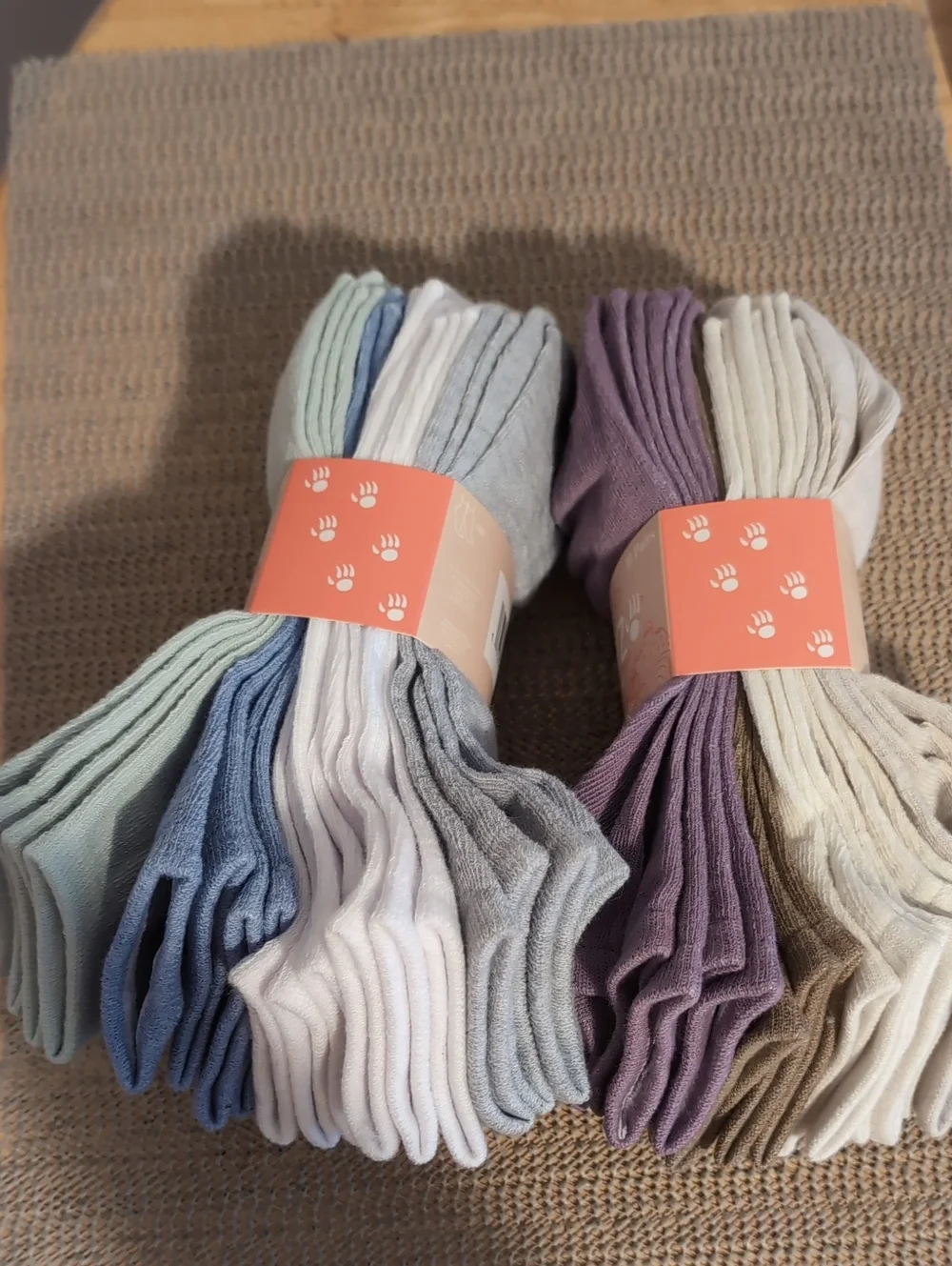 Pick 1 BearPaw Quarter Socks  (10 Pairs) New